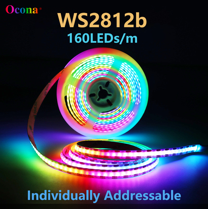 Ws2812B Strip 5V - WS2812B IP65 DC5V SPI RGB-IC tira