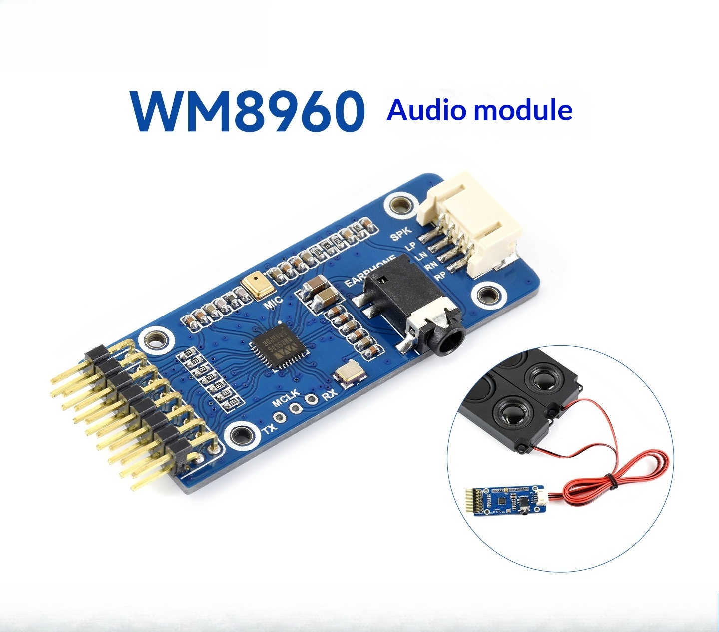 Microphone Module - Módulo de códec de audio estéreo