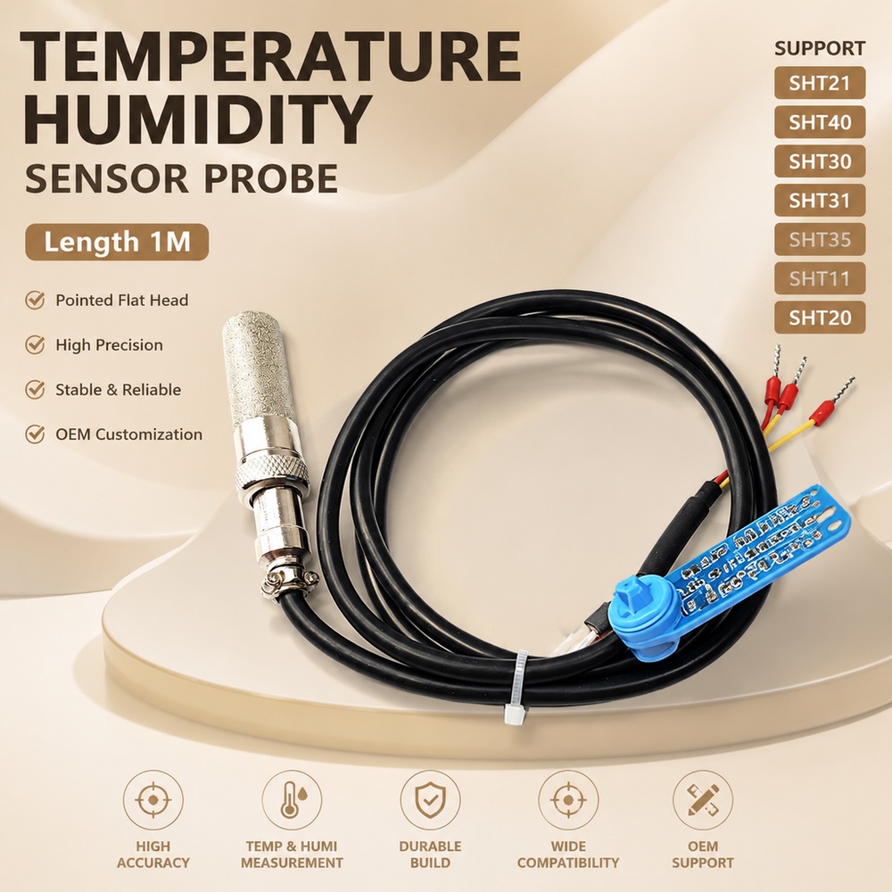 Sht31 - Sonda de sensor de temperatura y