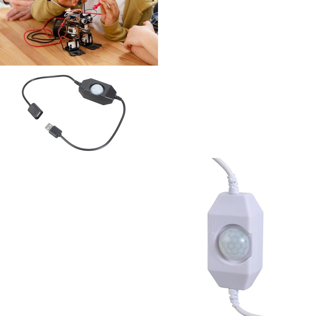 Pir Motion Sensor - Interruptores sensores movimiento PIR alimentación USB
