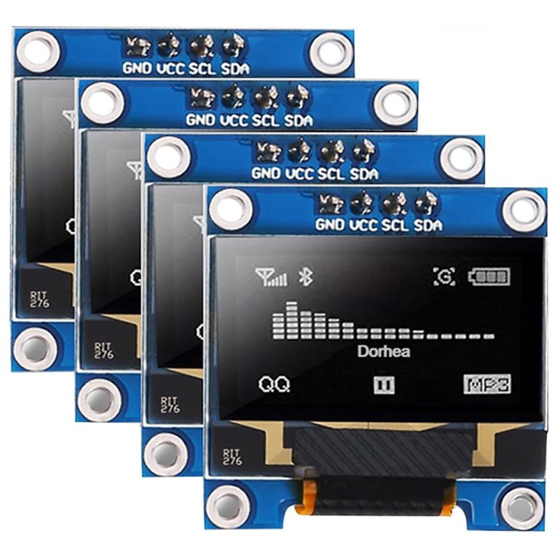 Ssd1306 - A37T-4Pcs Módulo de pantalla OLED de