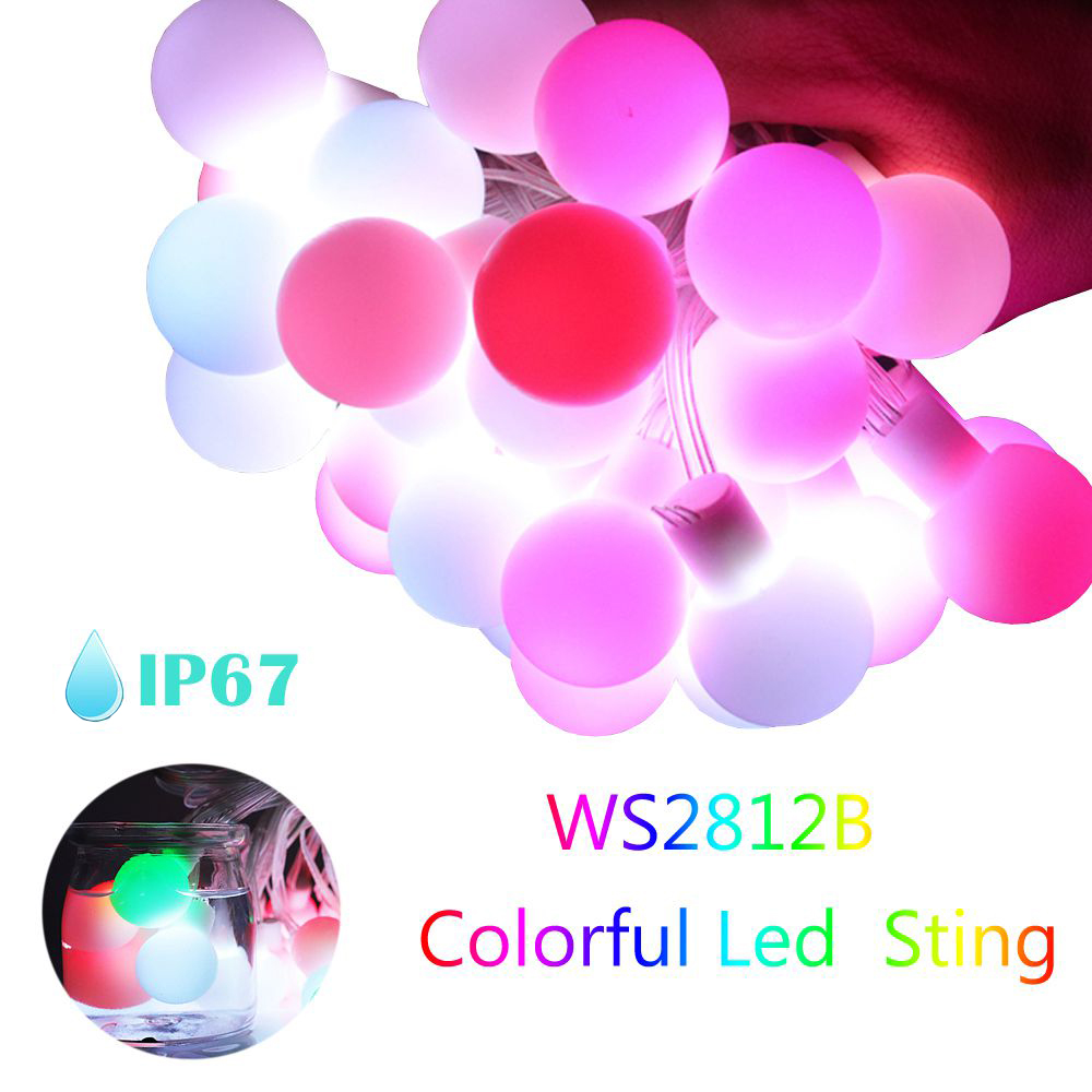 Tira de luces LED de bola redo - Ws2812B Strip 5V reseña y precio