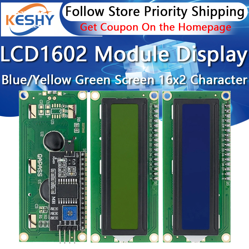 Módulo LCD LCD1602 1602 pantal - Lcd 1602 reseña y precio
