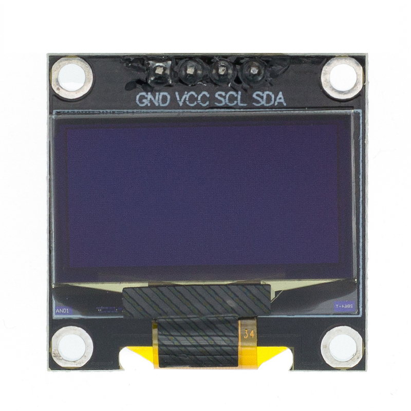 Módulo de pantalla OLED serie  - Ssd1306 reseña y precio