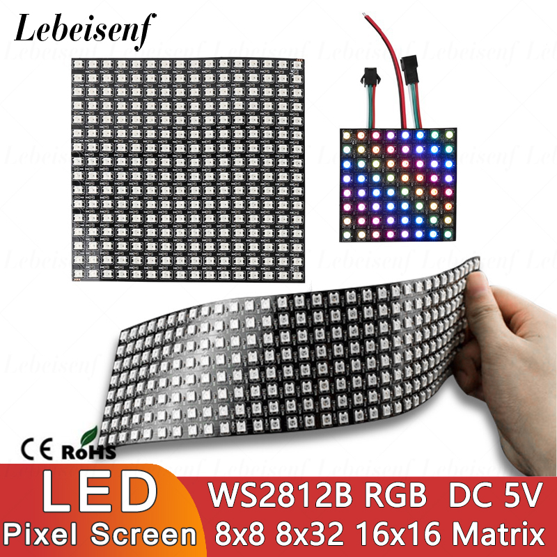 Pantalla LED de Píxeles Digita - Ws2812B reseña y precio