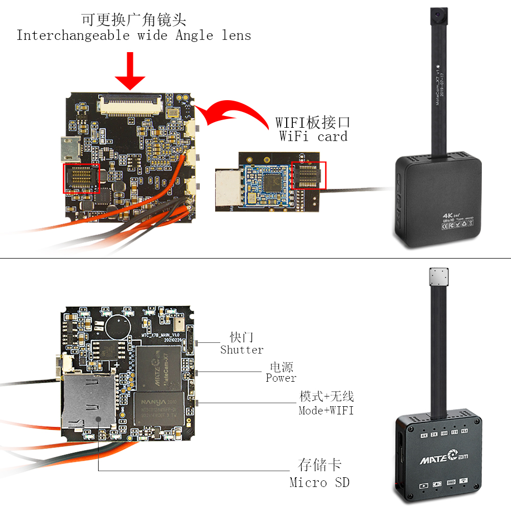 MateCam X7 4K 30FPS 13MP Wifi  - Sd Card Module reseña y precio