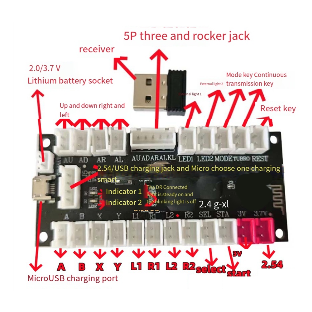 L77A 2.4G Kit de piezas DIY pa - Joystick Module reseña y precio