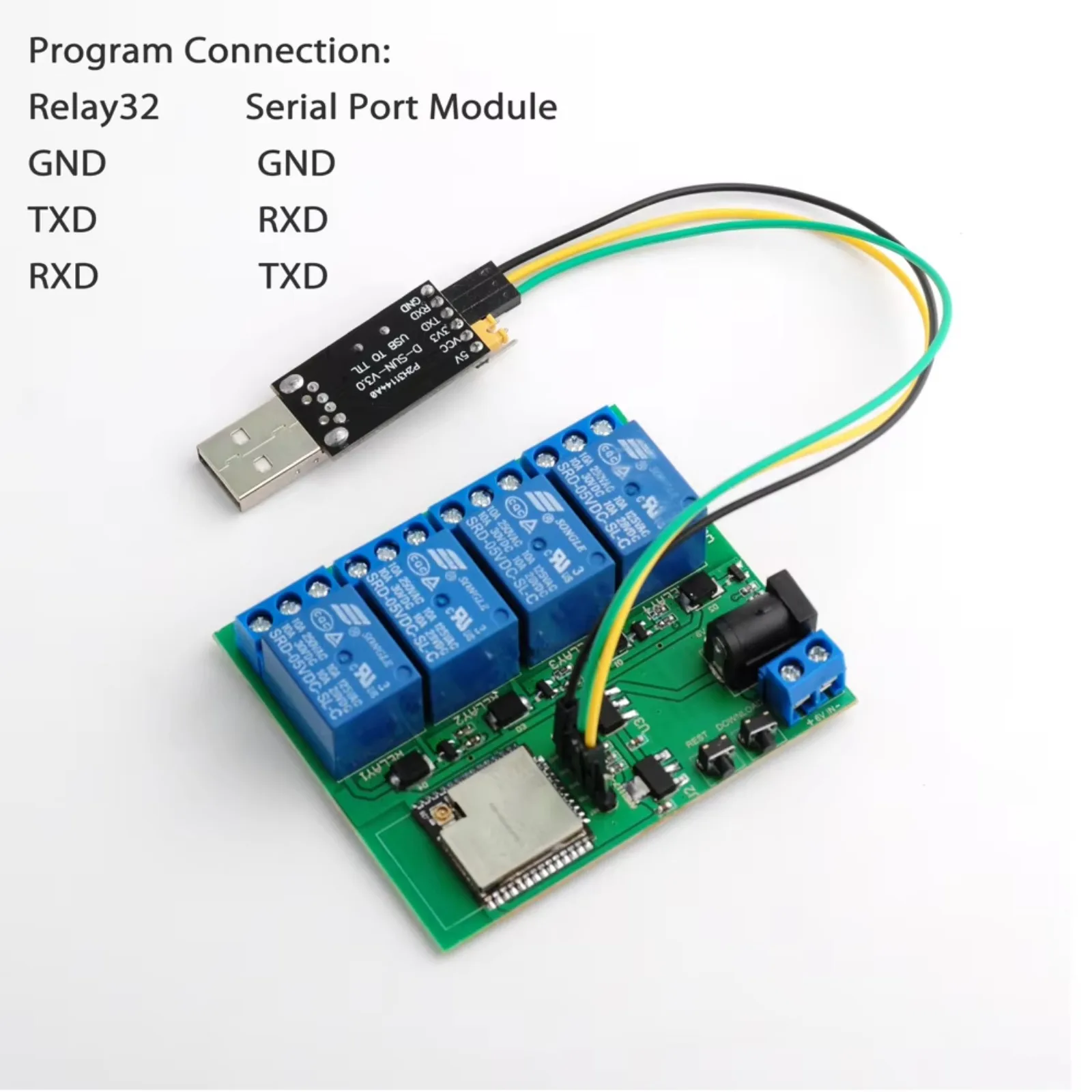 Módulo de Relé Inalámbrico ESP - Relay Module 4 Channel reseña y precio