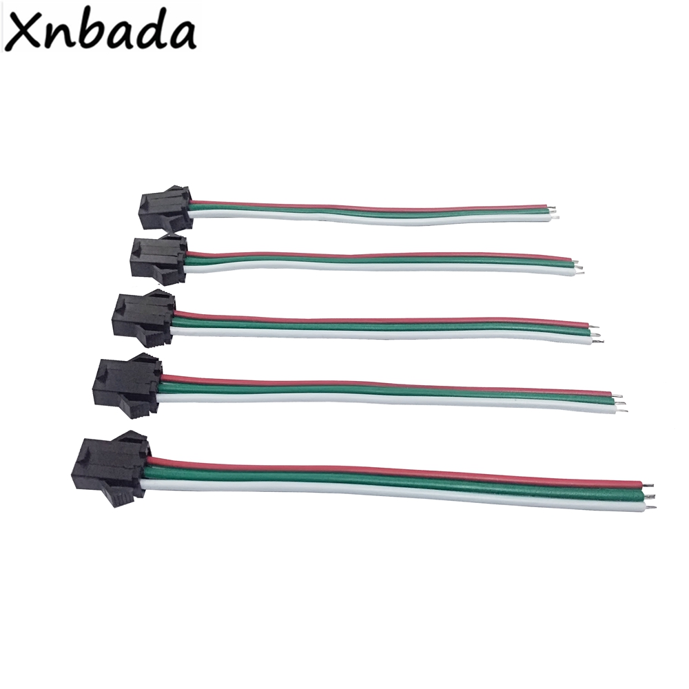 Conector JST hembra y macho pa - Ws2812B reseña y precio