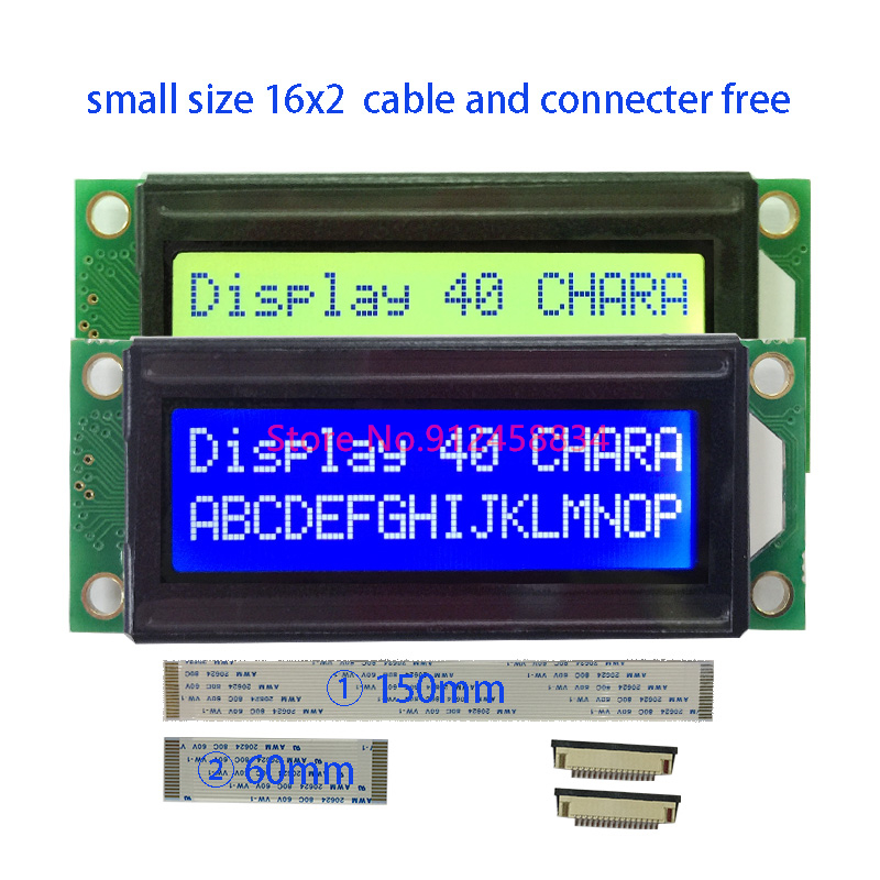 Mini conector FFC de 16 pines  - Lcd 1602 reseña y precio
