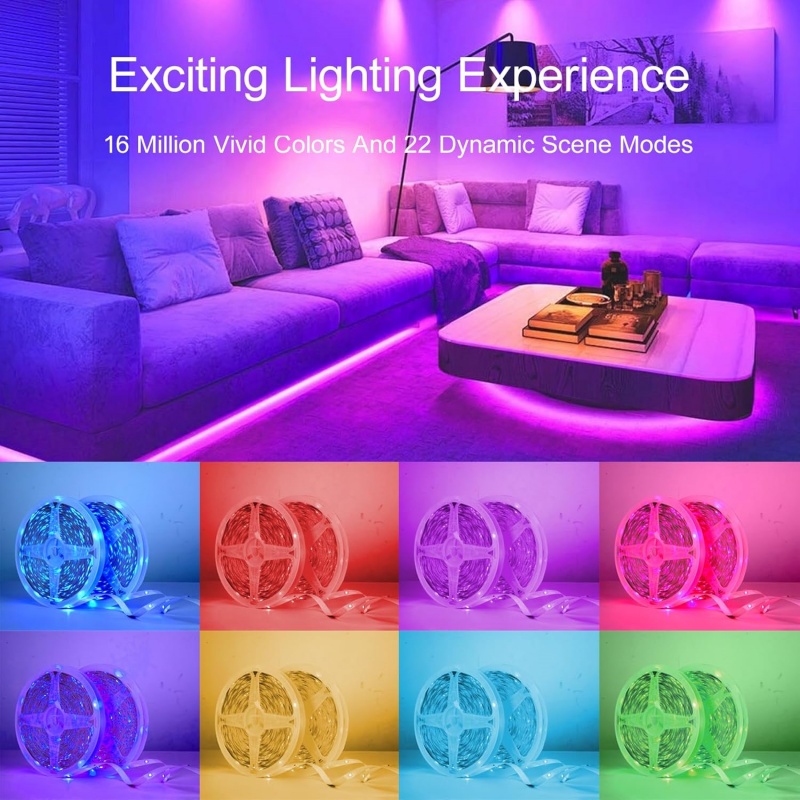 Tiras de Luces LED Inteligente - Ws2812B Strip 5V reseña y precio