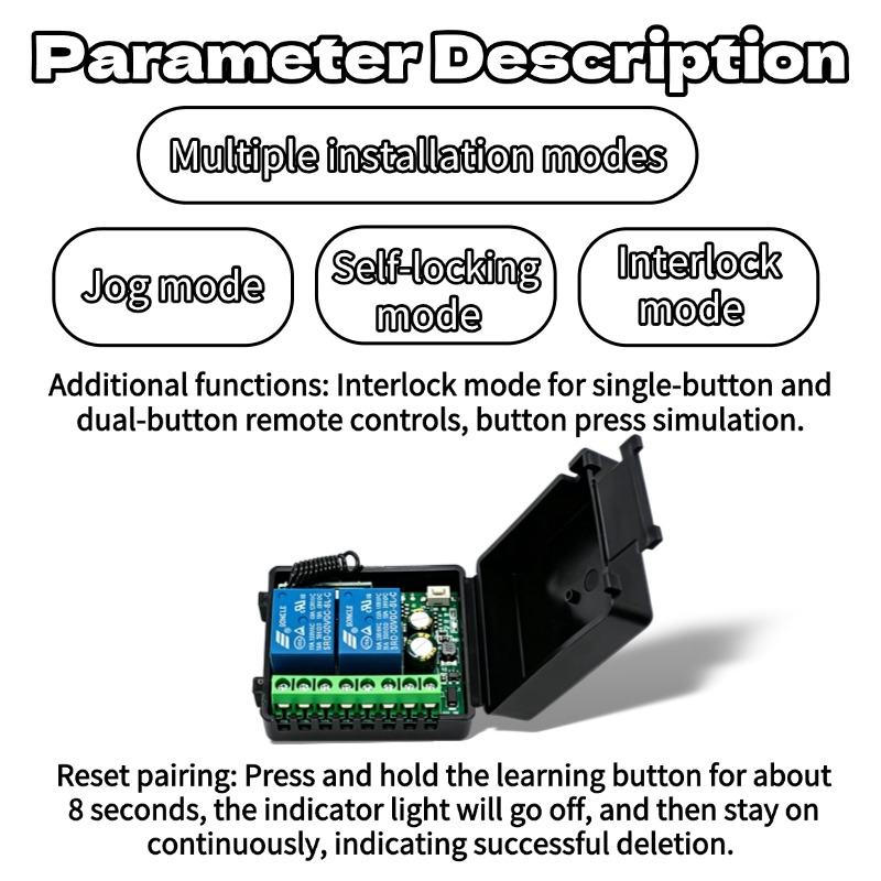 Módulo de Relé de 2 Canales, 4 - Ir Remote Module reseña y precio