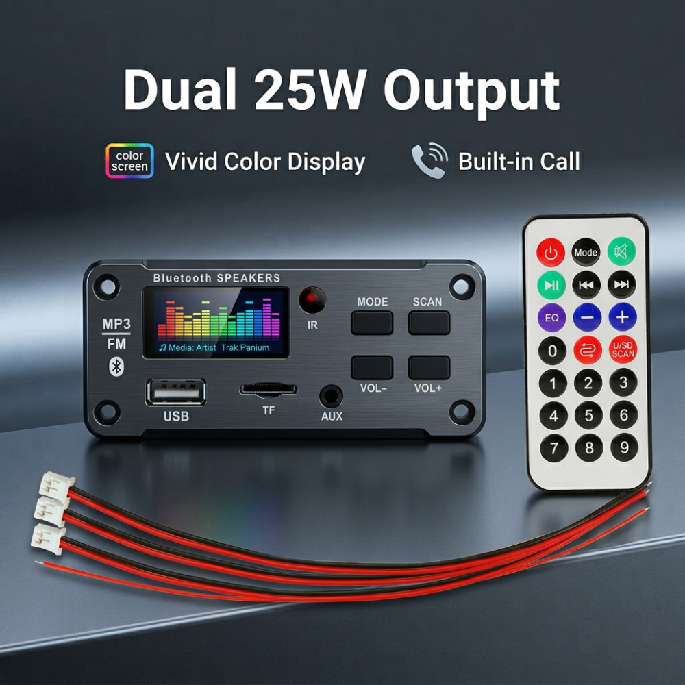 Amplificador de 50W con Blueto - Joystick Module reseña y precio