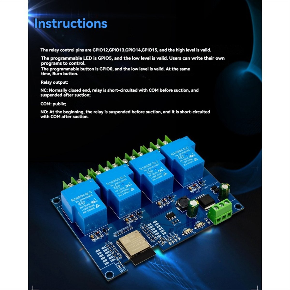 Módulo de Relé de 4 Canales HD - Relay Module 4 Channel reseña y precio