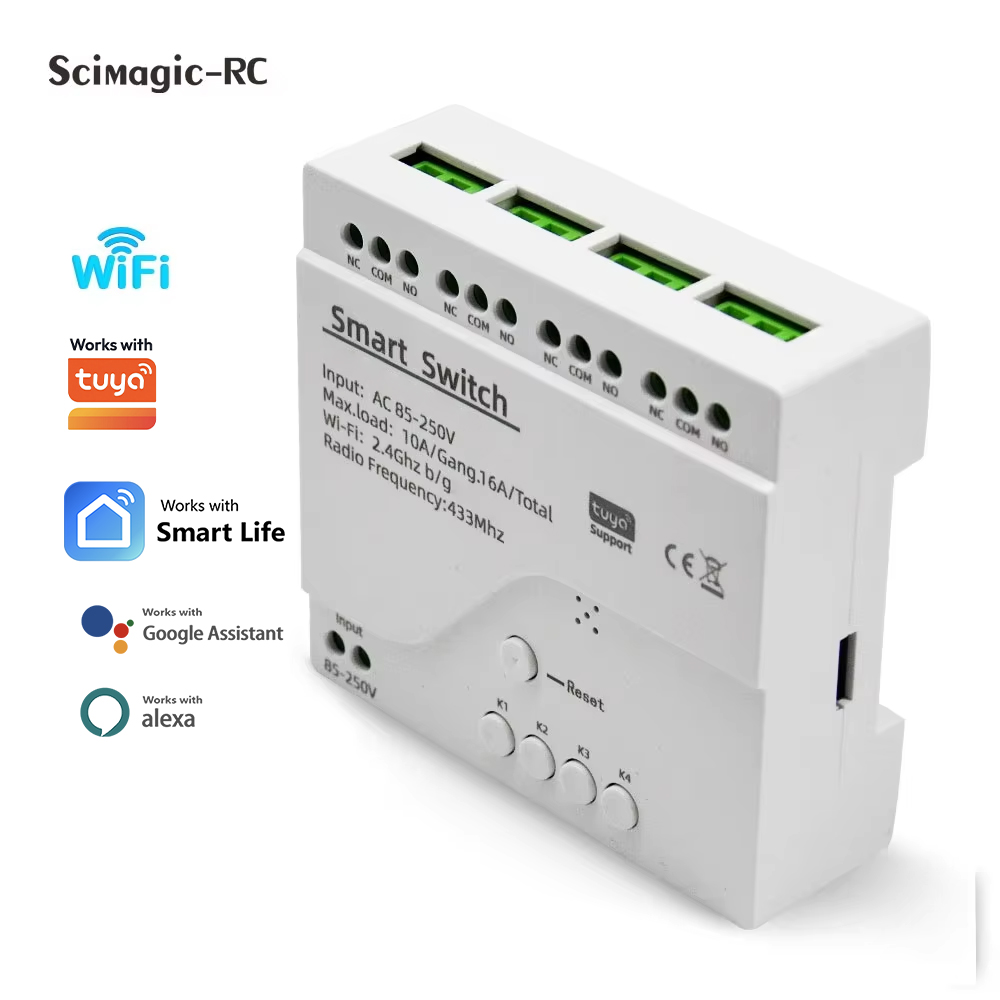 Interruptor Inteligente, Módul - Relay Module 4 Channel reseña y precio