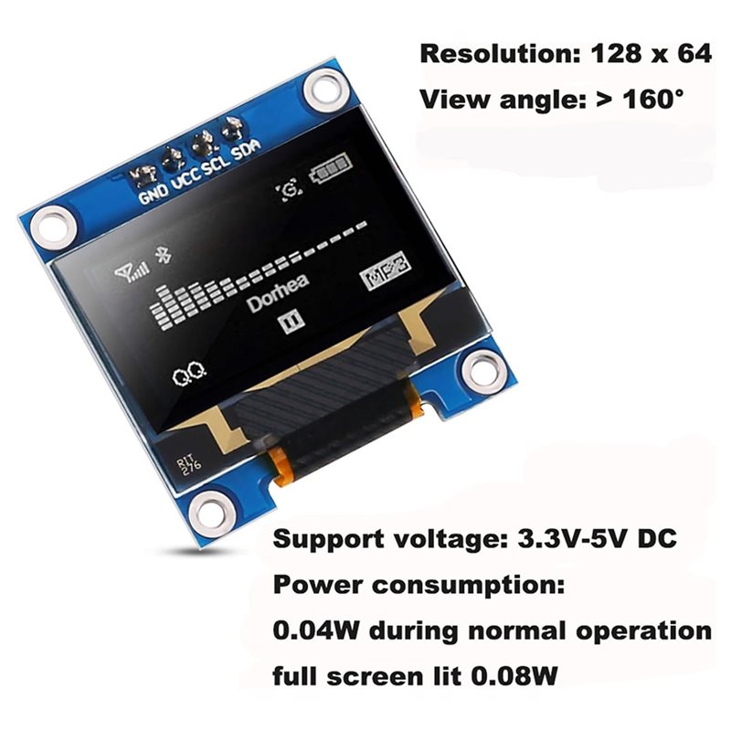 A37T-4Pcs Módulo de pantalla O - Ssd1306 reseña y precio