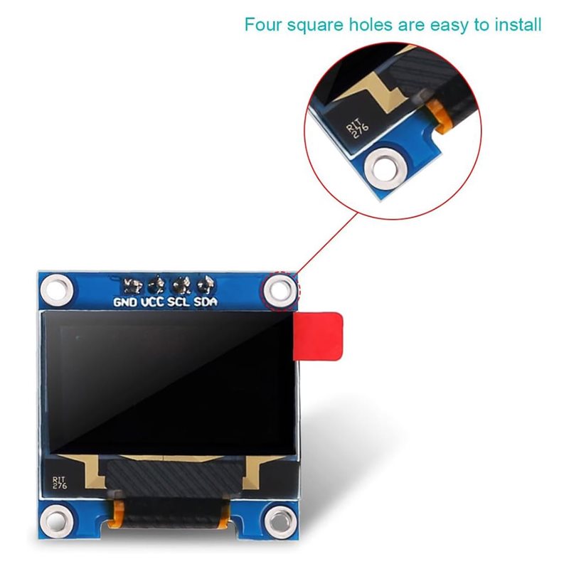 A37T-4Pcs Módulo de pantalla O - Ssd1306 reseña y precio