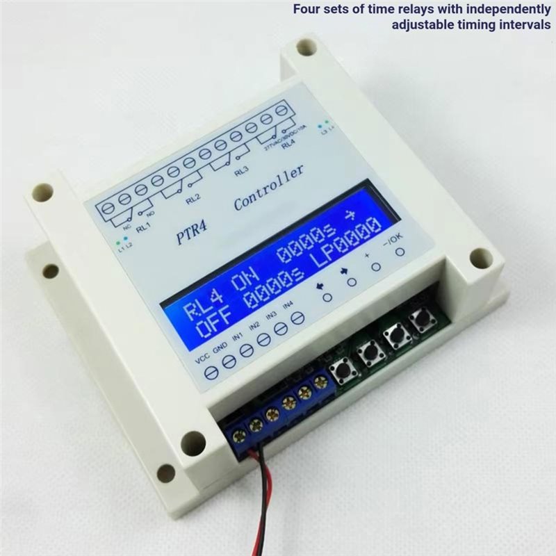 PTR4-IND DC6-40V Módulo de Rel - Relay Module 4 Channel reseña y precio