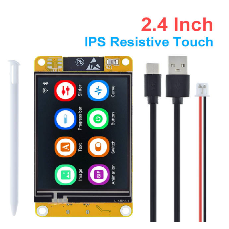 Placa de desarrollo ESP32 LVGL - Tft Display 2.4 reseña y precio