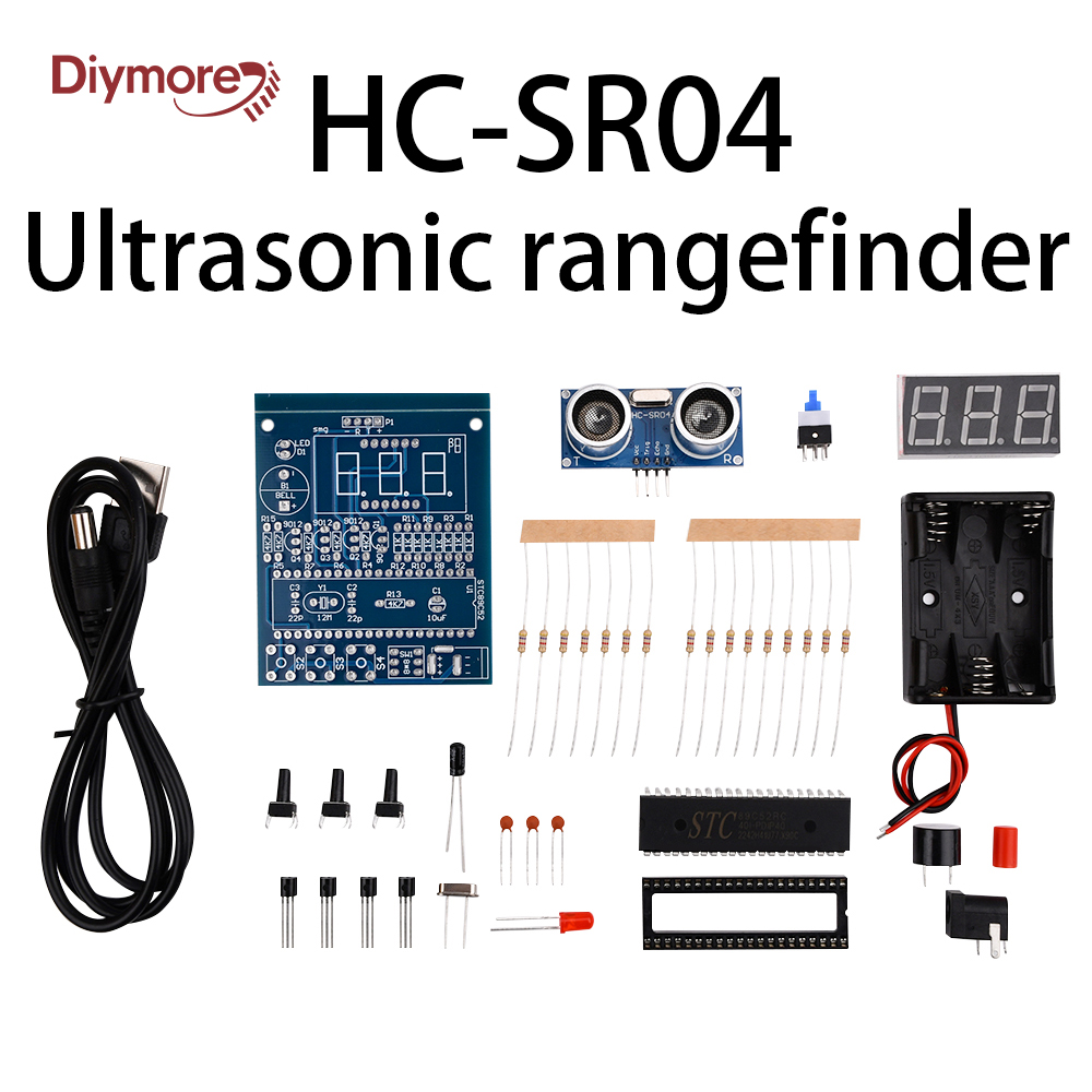 Kit de Alarma Ultrasónica DIY  - Ultrasonic Sensor Hc-Sr04 reseña y precio