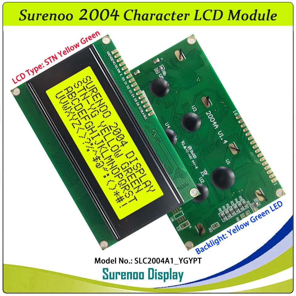 Surenoo 204 20X4 2004 Módulo L - Lcd 1602 reseña y precio