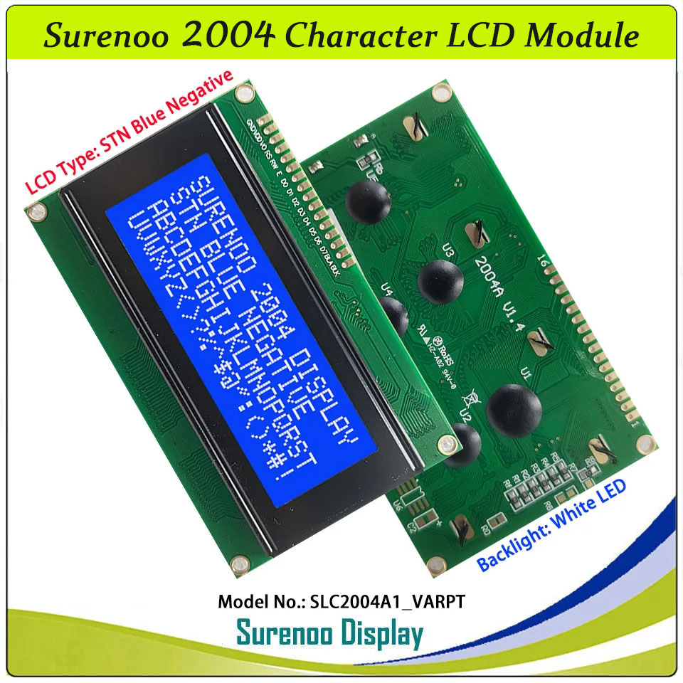 Surenoo 204 20X4 2004 Módulo L - Lcd 1602 reseña y precio