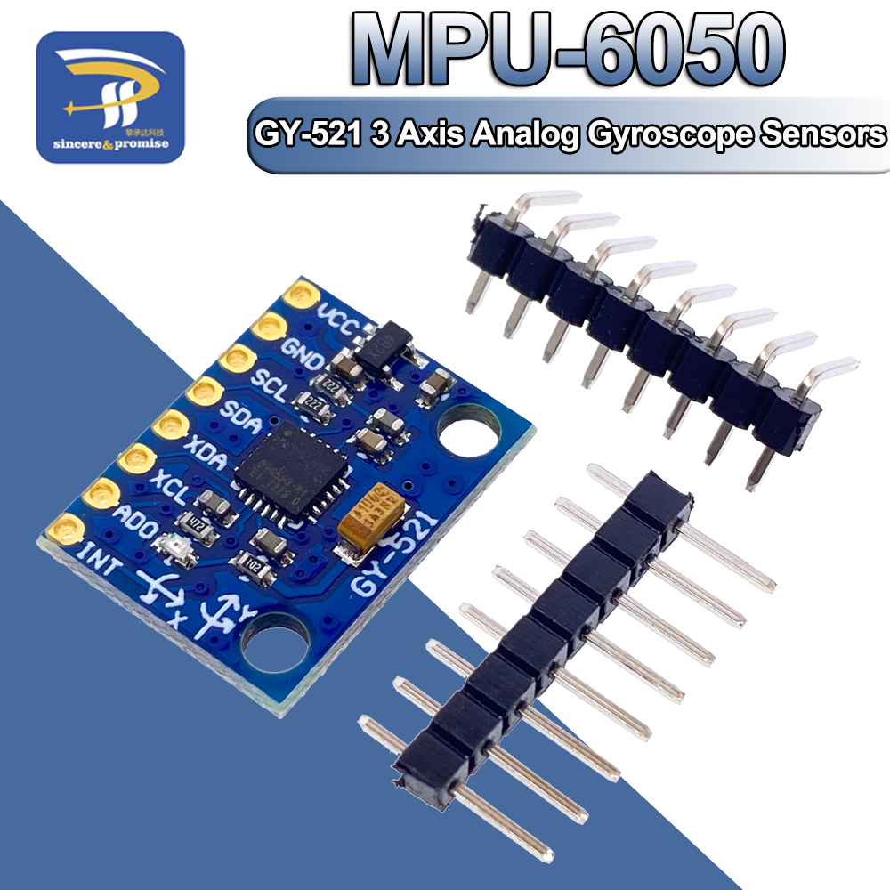 Sensores giroscópicos analógic - Mpu6050 reseña y precio